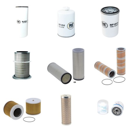 Filter Kit For Hitachi FH 270-3 Filter Service Kit with Cummins Engine