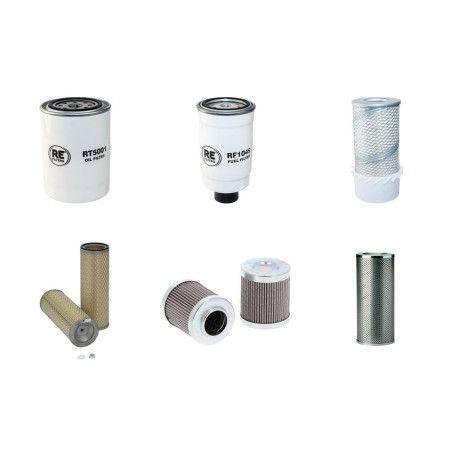 Filter Kit For Hitachi FH 85W Filter Service Kit with Perkins Engine