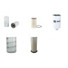 Filter Kit For Hitachi LCH 3 Filter Service Kit with Isuzu 6RB1T Engine