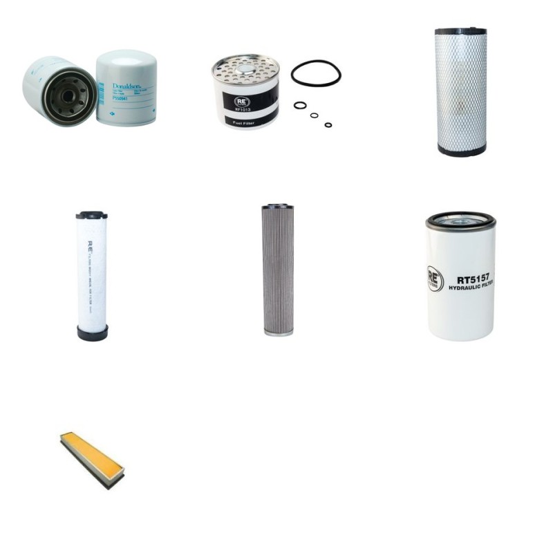 Filter Kit For Hitachi W 60 H Filter Service Kit with Perkins 18812300 Engine