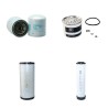 Filter kit for Fiat Kobelco W50 Air Oil Fuel Filters with Perkins Engine Year 03-