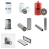 Filter kit for Fiat Kobelco E175W with CNH Engine Year 03-