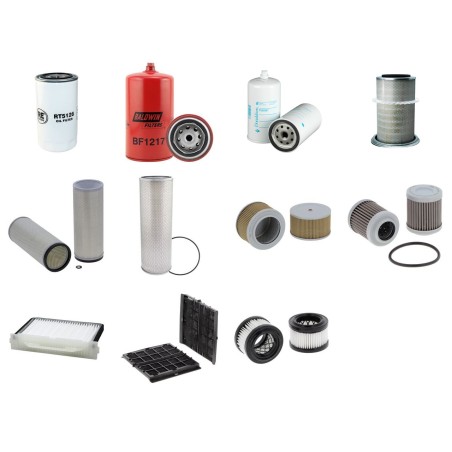 FIAT KOBELCO E 235 EVOLUTION Filter Service Kit w/Iveco Eng. 01.03-12.04