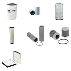Filter kit for Fiat Kobelco E385 with Isuzu Engine Year 2004-