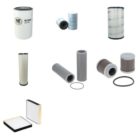 FIAT KOBELCO E 385 Filter Service Kit w/Isuzu  Eng.   YR  2004-
