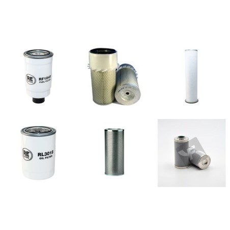 Filter kit for Fiat Kobelco EX95W with Cnh Engine