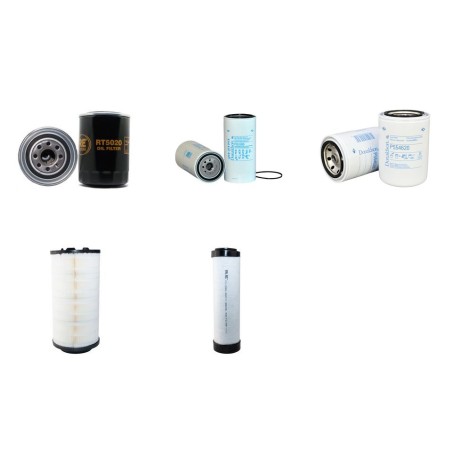 Filter Kit for Finlay Terex 883 Air Oil Fuel Filters with Deutz BF4M2012 Engine
