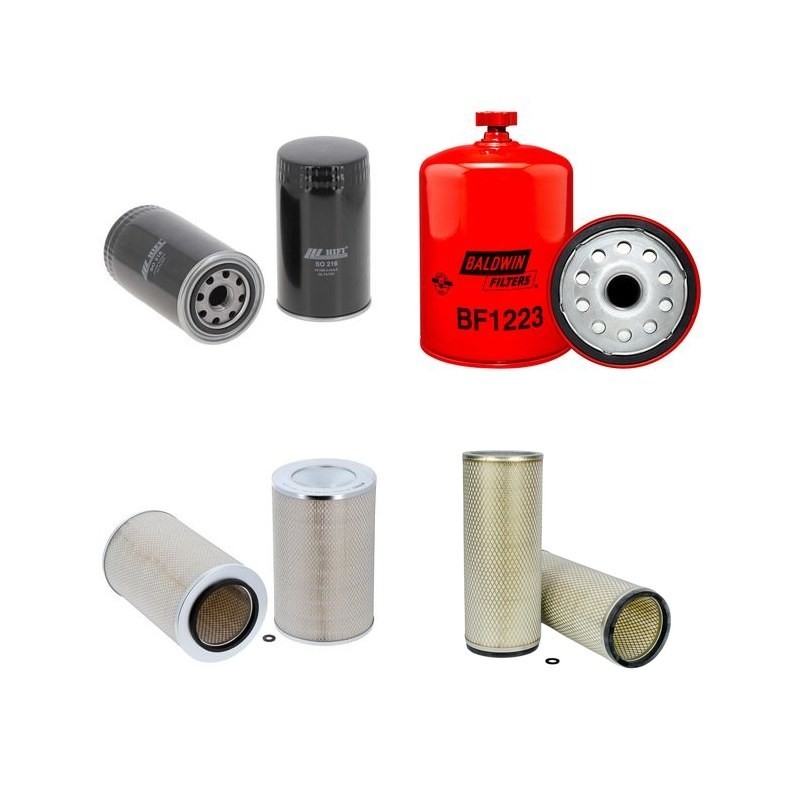 Filter kit for New Holland G190 Air Oil Fuel Filters with New Holland Engine