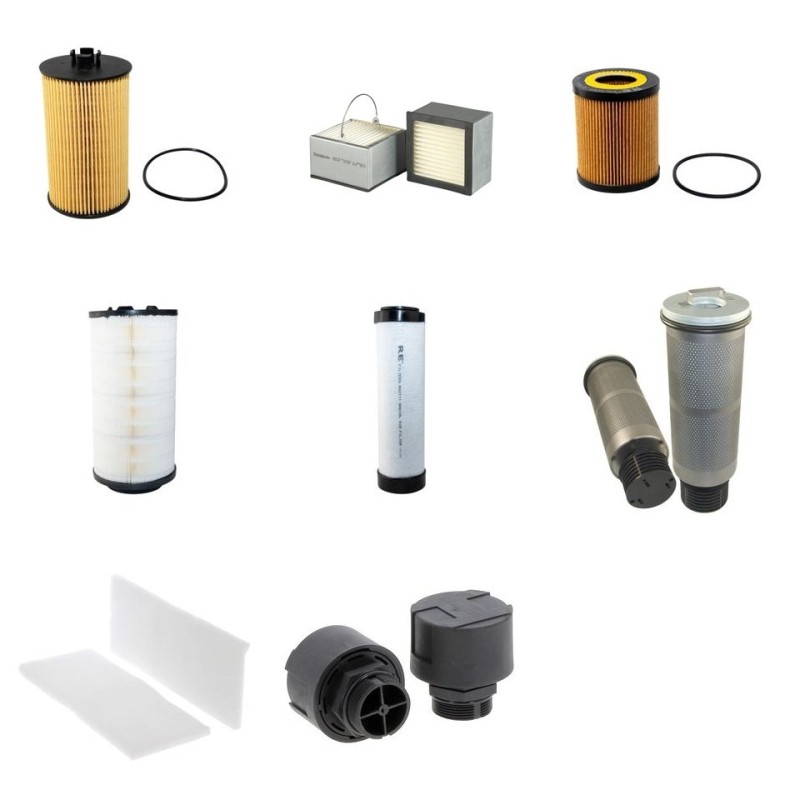 FUCHS 320 MHL D Filter Service Kit w/Deutz BF4M2012C Eng.