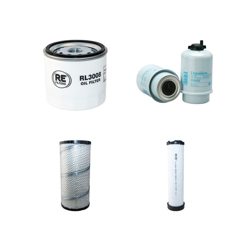 Filter kit suitable for CAT 242B3 with CAT Engine Air Oil Fuel Filters