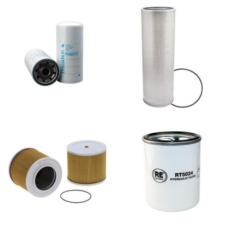 Filter Kit For Hitachi CX 500 Filter Service Kit with Hino H07C-Td Engine HP 180 CH