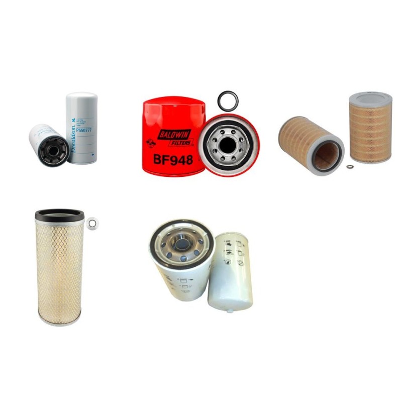 Filter Kit For Hitachi CX 700 Filter Service Kit with HINO H07C-TD Engine Serial No 000101-