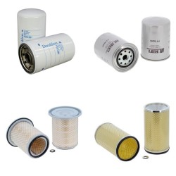 Filter Kit For Hitachi EX 160 Filter Service Kit Air Oil Fuel Filters with Isuzu Engine