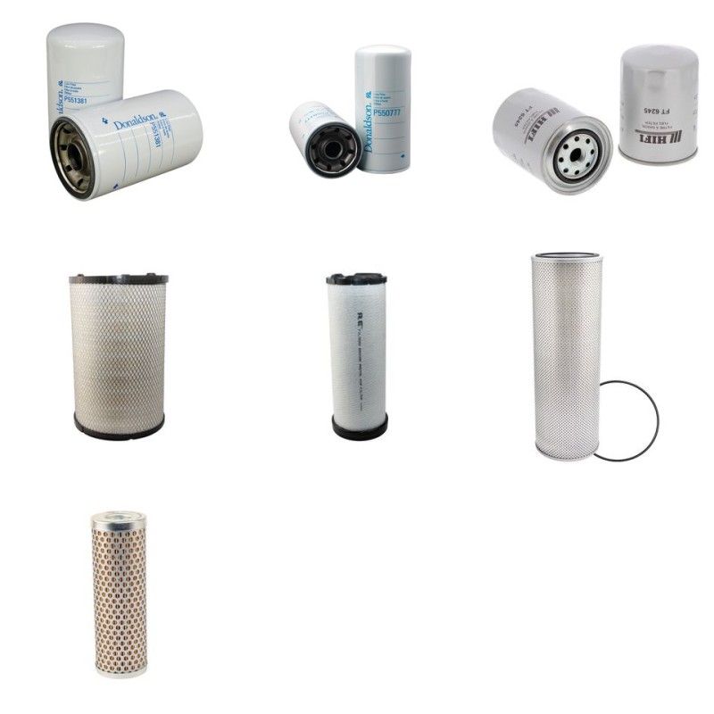 Filter Kit For Hitachi EX 200-5 Filter Service Kit with Isuzu 6Bd1T Engine