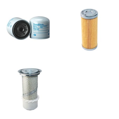 Filter Kit For Hitachi EX 40 U Filter Service Kit with Isuzu 4LE1 Engine Air, Oil, Fuel Filters