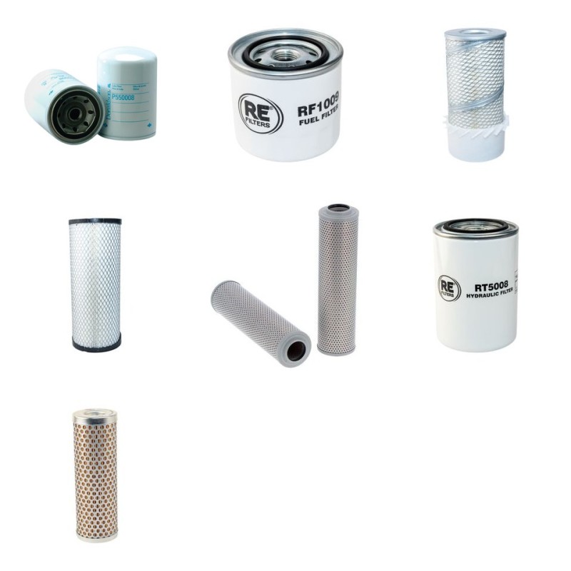 Filter Kit For Hitachi EX 60 SSSR Filter Service Kit with Nissan Fd3304 Engine