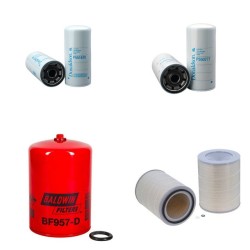 Hitachi KH150 Filter Service Kit Air Oil Fuel Filters with
