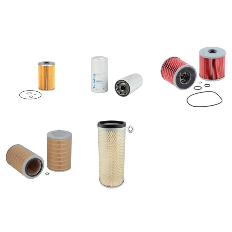 Filter Kit For Hitachi KH 230-3 Filter Service Kit with HINO EM 100 Engine