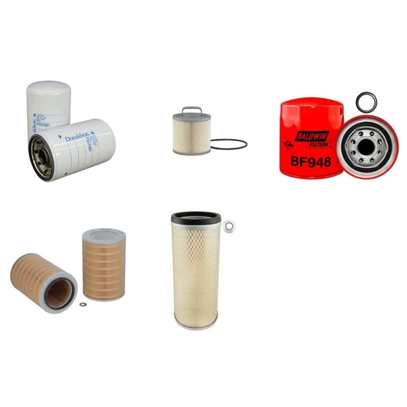 Filter Kit For Hitachi EX 270 Filter Service Kit with HINO H06LT1 Engine