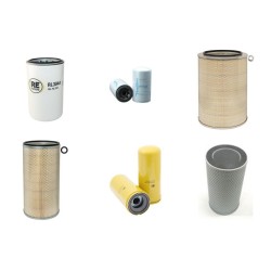 Hitachi LX360E Filter Service Kit with Isuzu 6WG1XQC-01