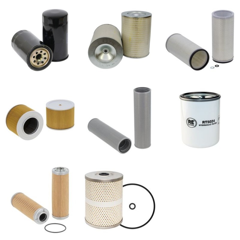 Filter Kit For Hitachi SCX 900-2 Filter Service Kit with MITSIBISHI 6D24-T Engine Serial No 000101-