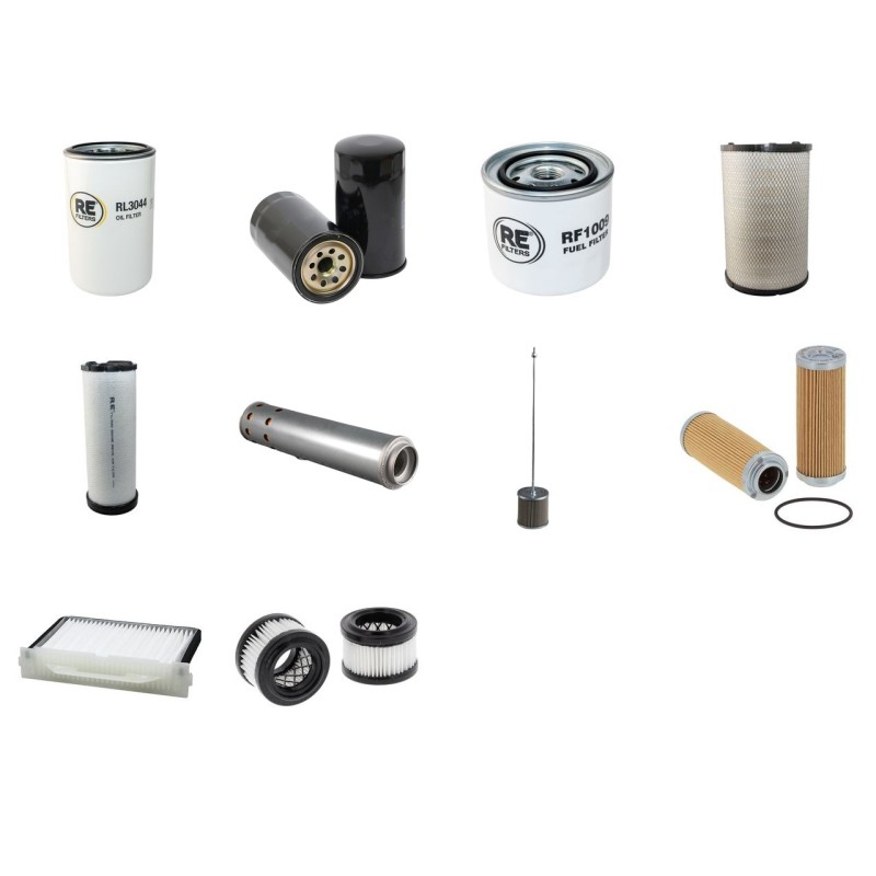 Filter Kit For Hitachi ZX 130 W Zaxis Filter Service Kit with Isuzu 4Bg1Xabfa Engine 2003-