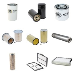 Hitachi ZX160LC Filter Service Kit with Isuzu AA-4BG1TC