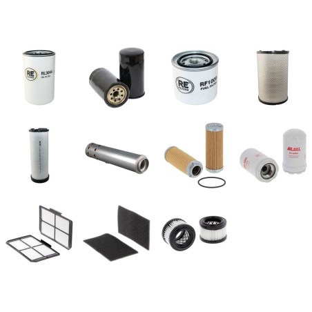 Filter Kit For Hitachi ZX 160W Filter Service Kit with Isuzu 4Bg1Tc Engine 2003-