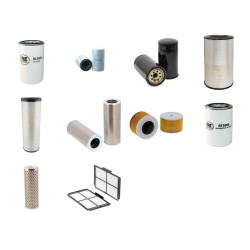 Filter Kit For Hitachi ZX 650 Filter Service Kit with Isuzu AH6WG1 Engine
