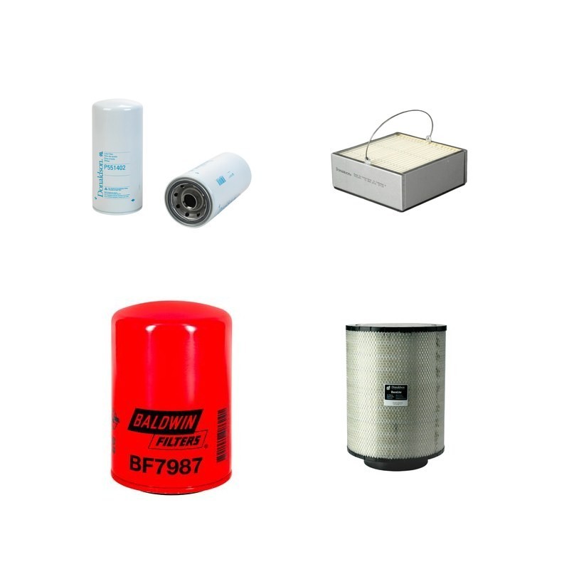 HITZINGER SGS 6E40 Filter Service Kit w/MTU 12V2000 Eng.