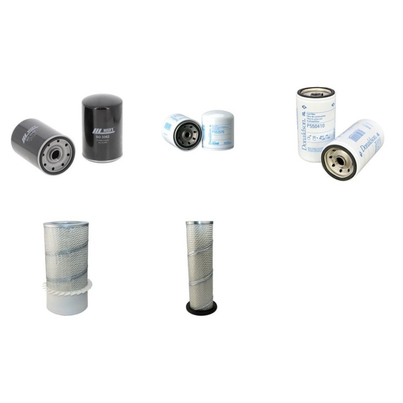 SDMO 125 KVA Filter Service Kit w/KOMATSU  Eng.