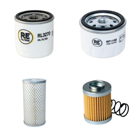 AEBI TT 33 Filter Service Kit withLombardini Lda914 Eng