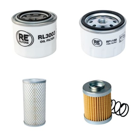 AEBI TT 33 Filter Service Kit withKubota V1200B Eng