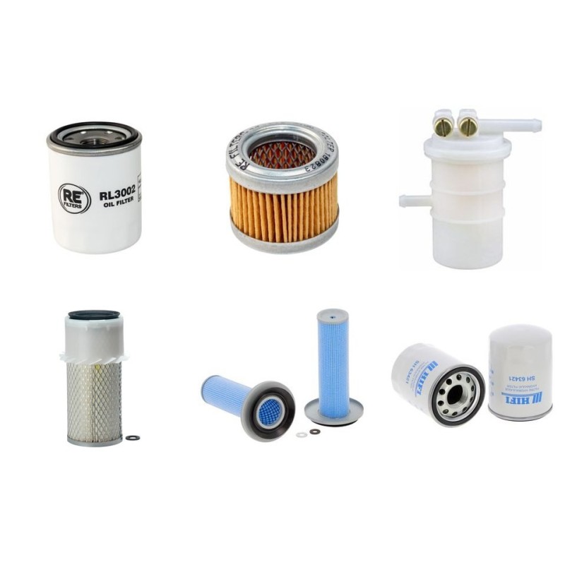 SAME SOLARIS 25 Filter Service Kit w/Mitsubishi K3F Eng.