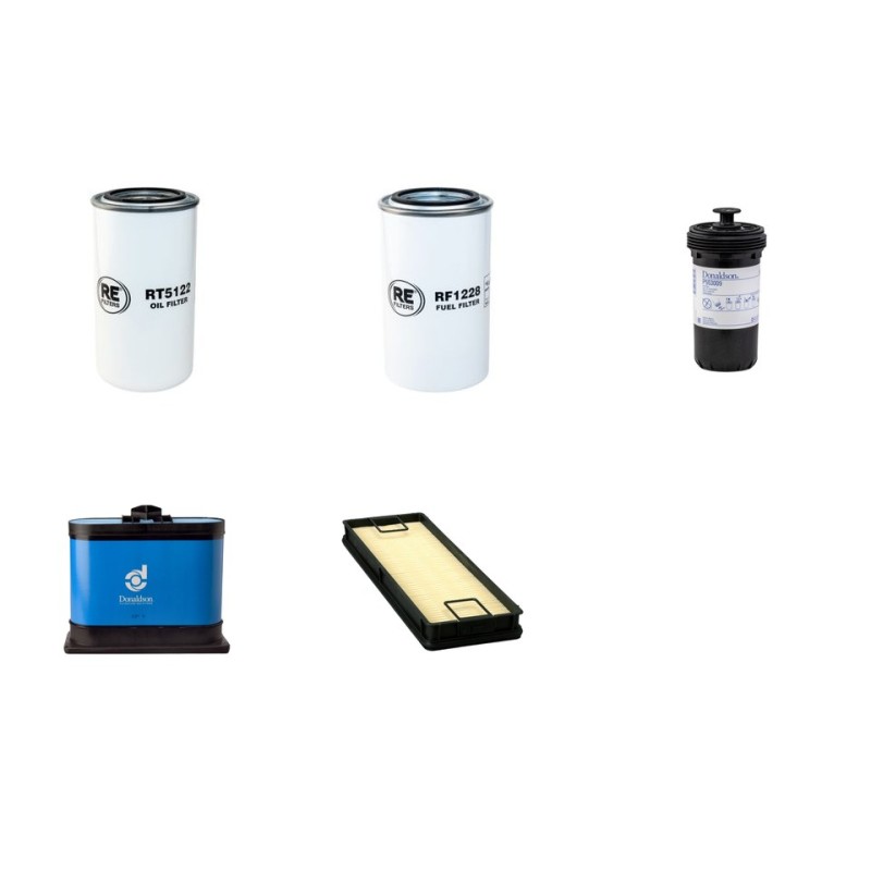 Filter Kit for Hyundai HL757-9A with Cummins Engine YR 2013
