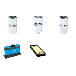 Hyundai 760-9A Filter Service Kit, Air, Oil, Fuel Filters