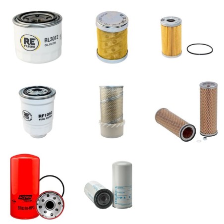 Filter Kit for Hyundai HSL610 with Yanmar 4Tne88 Engine