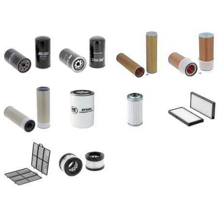 Filter Kit for Hyundai R110-7A with Mitsubishi Do4Fd-Taatiii Engine HP 72KW