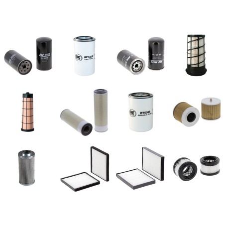 Filter Kit for Hyundai R145LCR-9 with Mitsubishi D04-FDTAA Engine YR 2010-