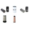 Filter Kit for Hyundai R145LCR-9 Air Oil Fuel Filters with Mitsubishi D04-FDTAA Engine YR 2010-