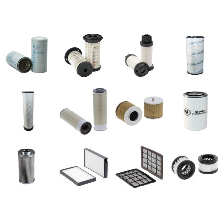 HYUNDAI R 180 LC-9A Filter Service Kit w/Perkins Eng. 2015