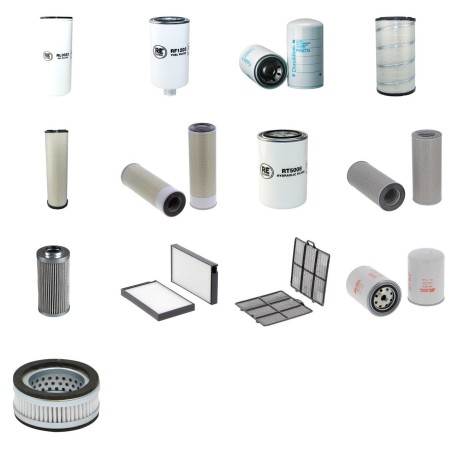 Filter Kit for Hyundai R320LC-9 with Cummins Qsc Engine HP 278CH