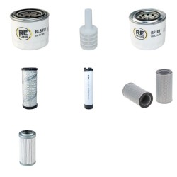 Hyundai Robex 35Z-9 Filter Service Kit with Yanmar 3TNV88