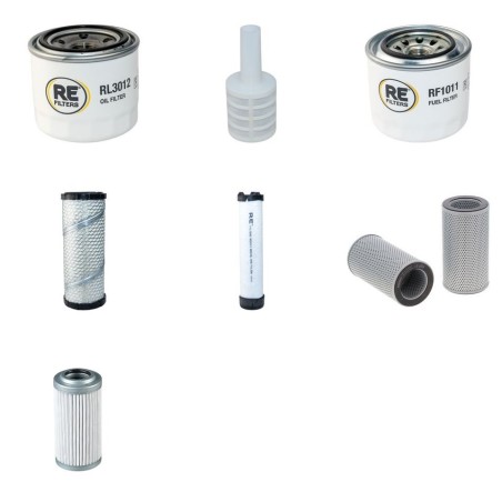 Filter Kit for Hyundai Robex 35Z-9 with Yanmar 3TNV88 Engine