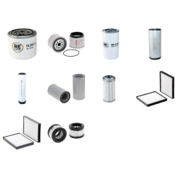 Filter Kit for Hyundai R55W-9 with Yanmar 4TNV98 Engine YR 2011-