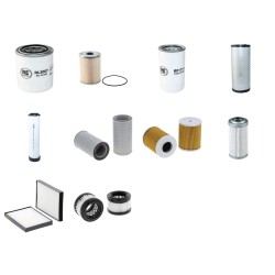 Hyundai R60CR-9A Filter Service Kit with Yanmar 4Tnv98C