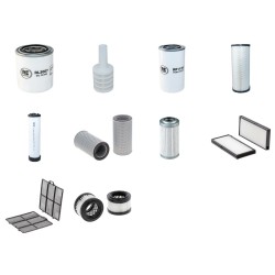 Hyundai Robex 80-7A Filter Service Kit with Yanmar