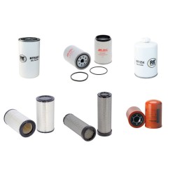 Filter Kit for Volvo SD 160 DX Filter Service Kit with Cummins 6B5.9 engine  YR 2008-