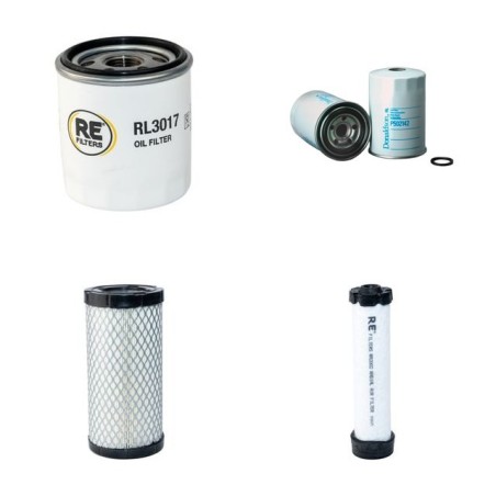 Filter Kit for Toro GreensMaster 3250 D with Briggs-Stratton Vanguard Engine Air, Oil, Fuel Filters