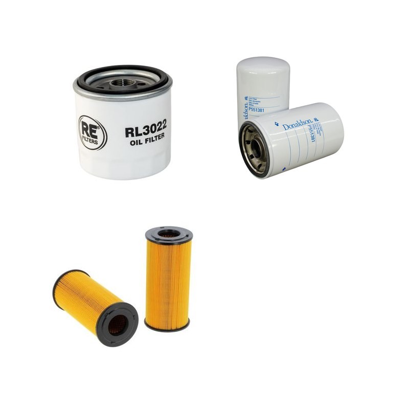 Filter kit for Iseki SF438 with Iseki Engine 2015 BGE42